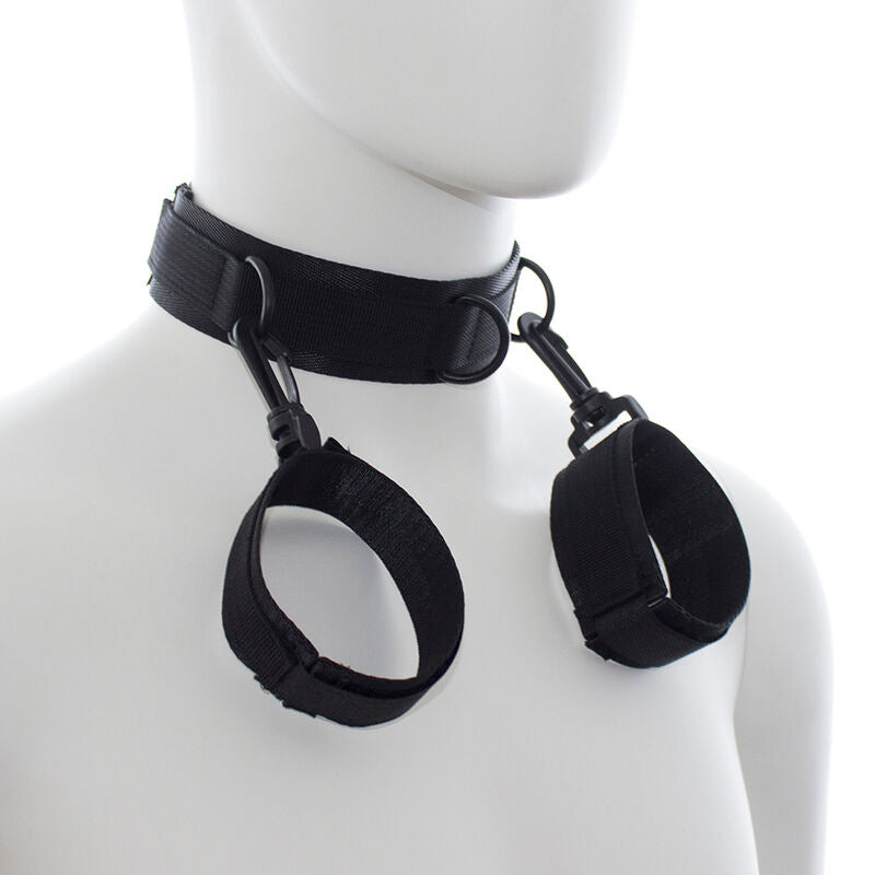 Ohmama - Handschellen und Kragen aus Nylon