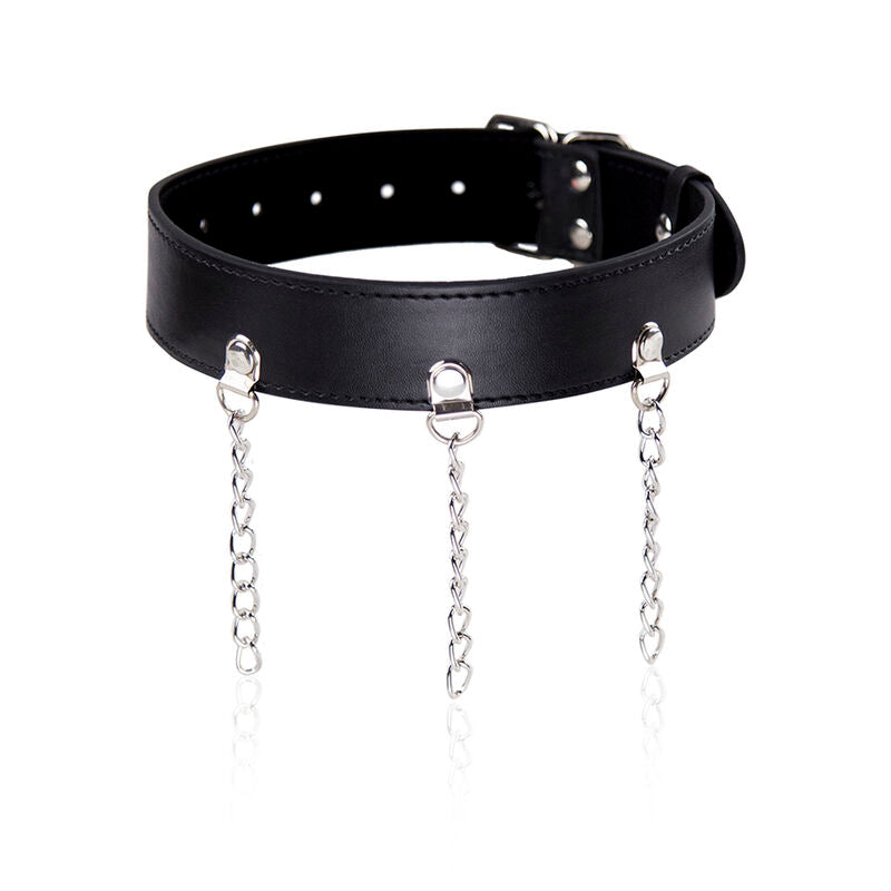 Ohmama - Halsband aus Lederimitat