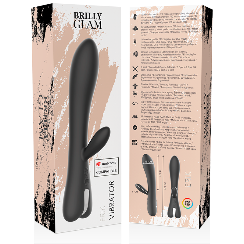 Brilly Glam - Vibrator für G-Punkt und Klitorisstimulation