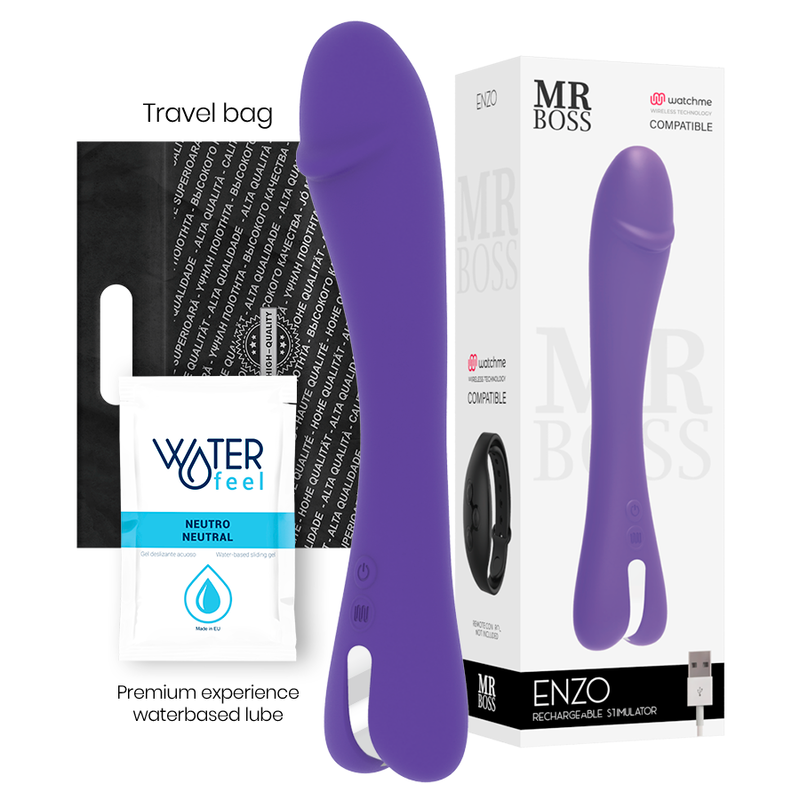 Mr. Boss - Enzo - Vibrator - Watchme-kompatibel