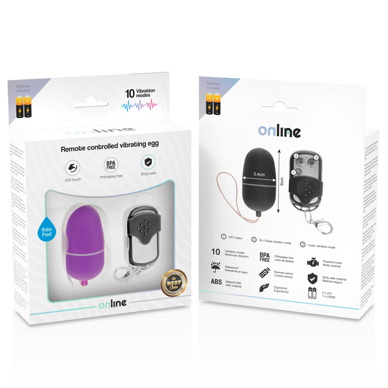 Online - Vibro-Ei mit Fernbedienung