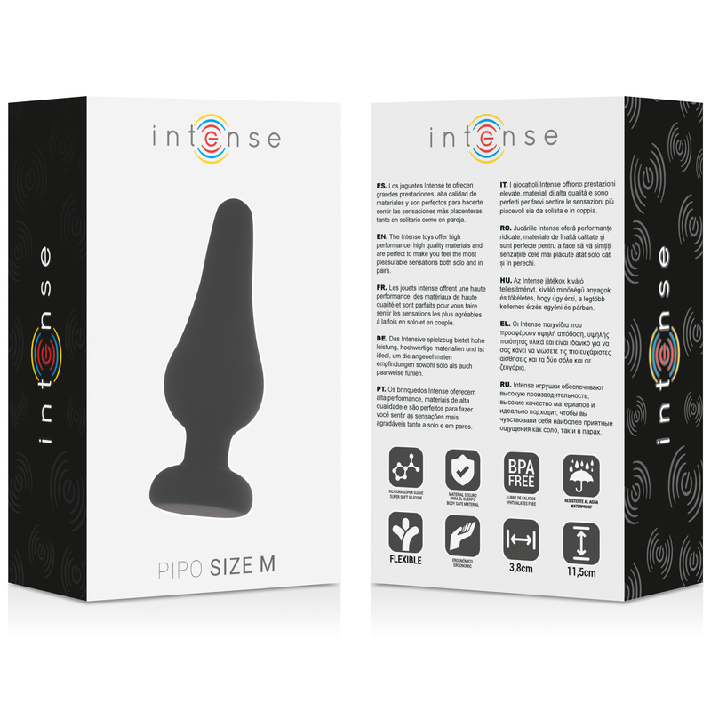 Intense - Pipo - Silikon-Analplug