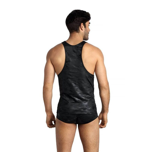 Anais Men - Elektro - Herren-Tanktop mit Camouflage-Effekt