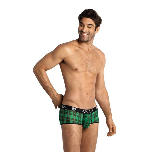 Anais Men - Magic - Herren-Boxer Brief mit Karomuster