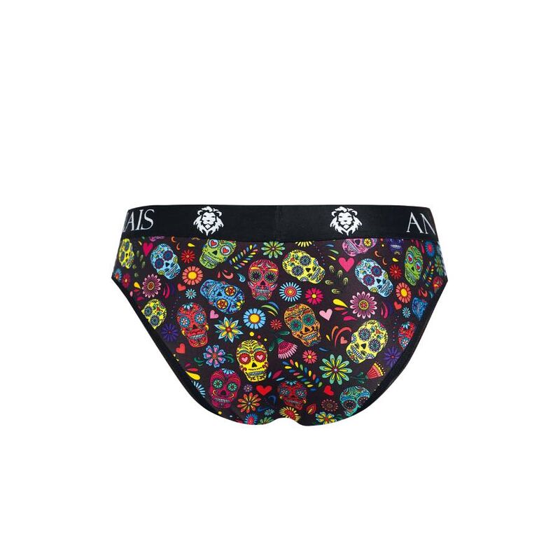 Anais Men - Mexico - Herren-Slip mit Totenkopf-Print