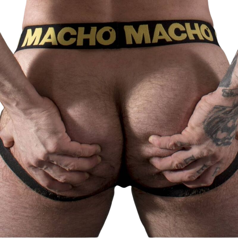 MacHo Underwear - Jock mit Macho Aufschrift
