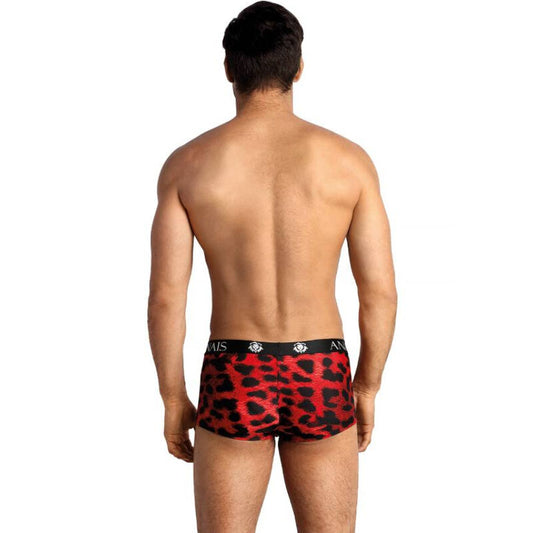 Anais Men - Savage - Herren-Boxer Brief mit Leo-Print