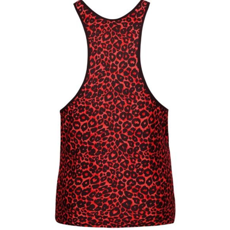 Anais Men - Tribal - Herren-Tanktop mit Leo-Print