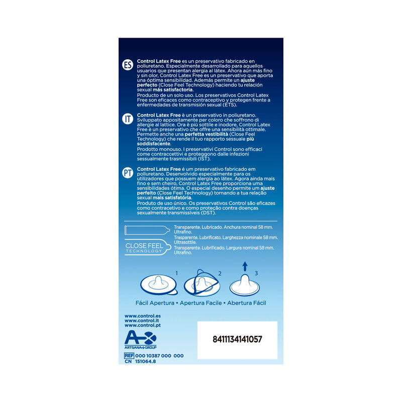 Control - Latex free - Latexfreie Kondome