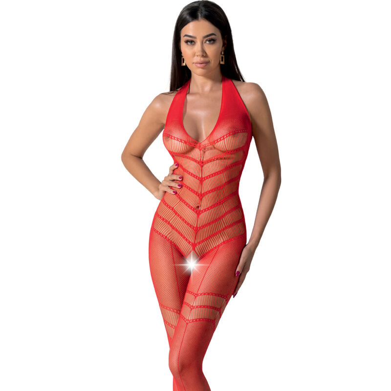Passion - Bodystocking - Minikleid aus Mesh
