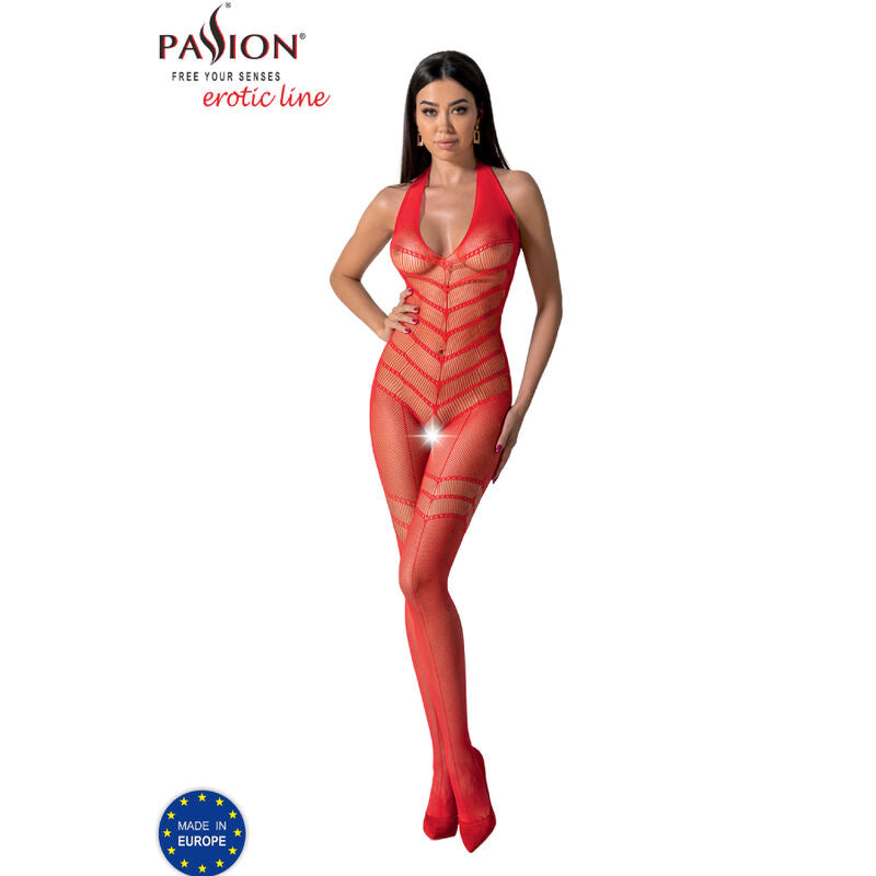 Passion - Bodystocking - Minikleid aus Mesh