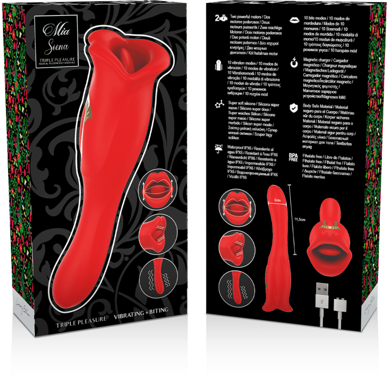 Mia - Siena - Zungen-Vibrator
