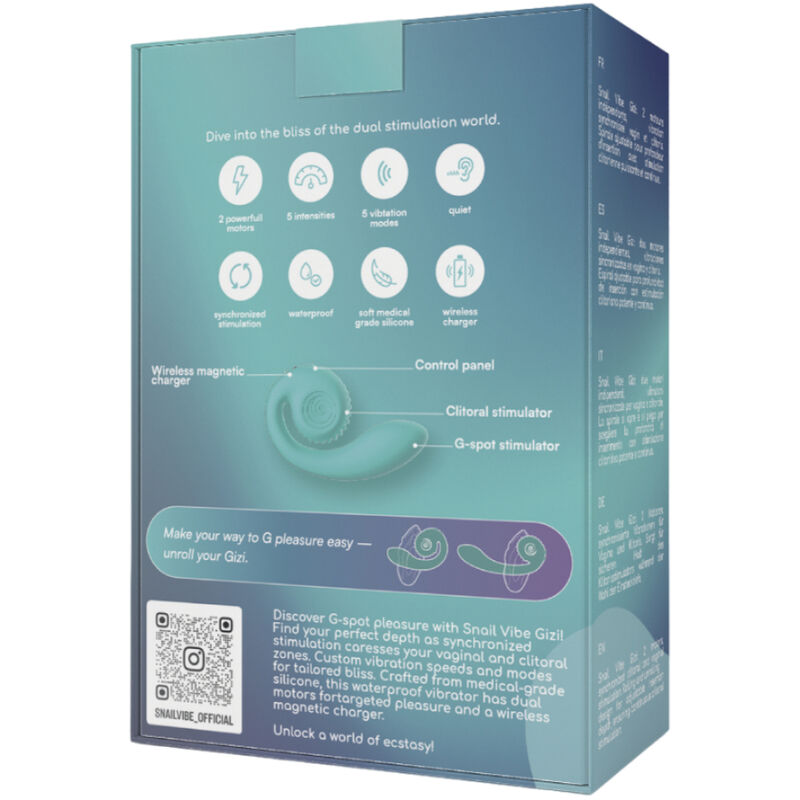 Snail Vibe - Gizi - Dual Stimulator
