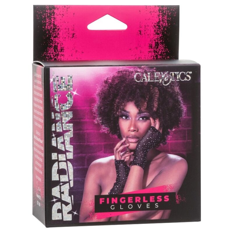 Calexotics - Mesh Handschuhe mit Strass