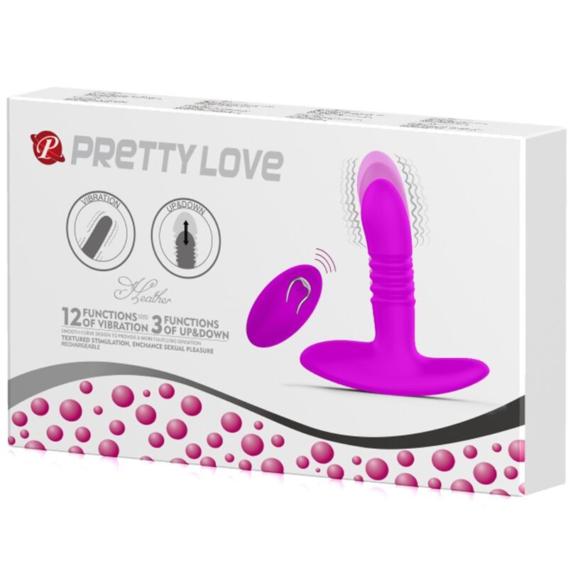 Pretty Love - Heather - Analplug mit Vibration