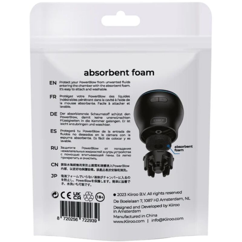 Kiiroo - Power Blow - 5* absorbierender Schaum-Ring