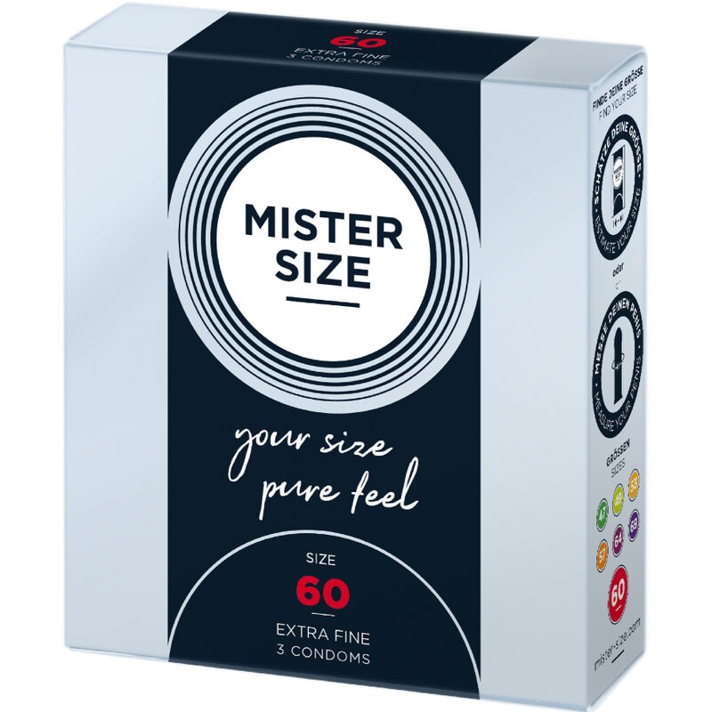 Mister Size - Qualitätskondome nach Größe 60 mm