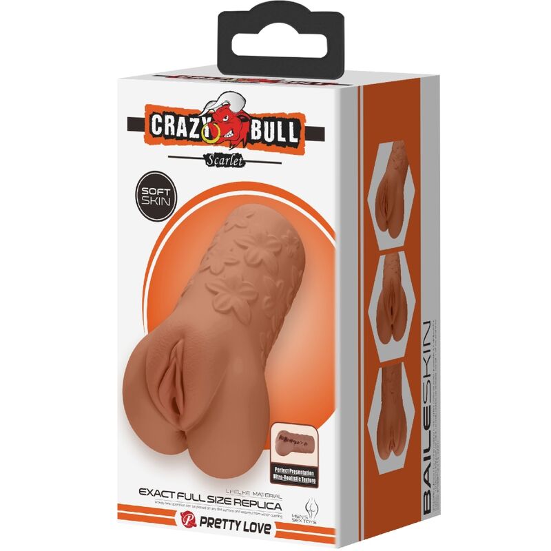 Crazy Bull - Vagina-Masturbator mit geripptem Tunnel
