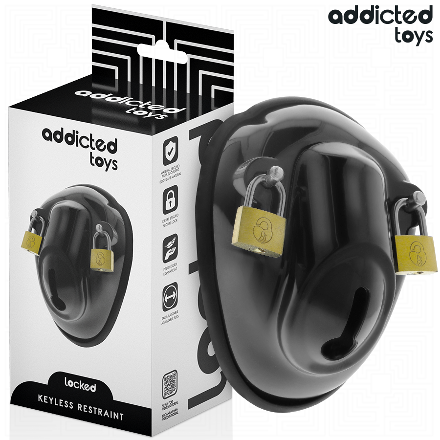 Addicted Toys - Schlüsselloser Peniskäfig BDSM
