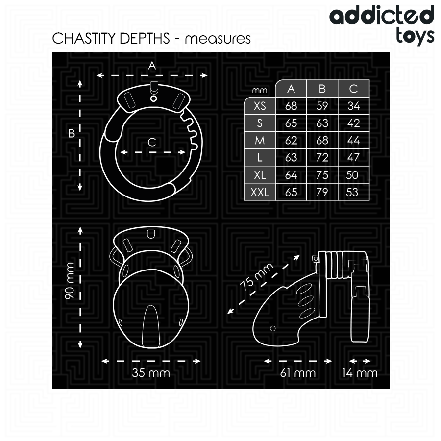 Addicted Toys - Peniskäfig BDSM