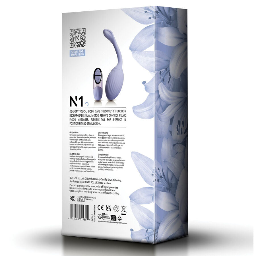 Niya - N1 - Kegel-Beckenmassagegerät mit Fernbedienung