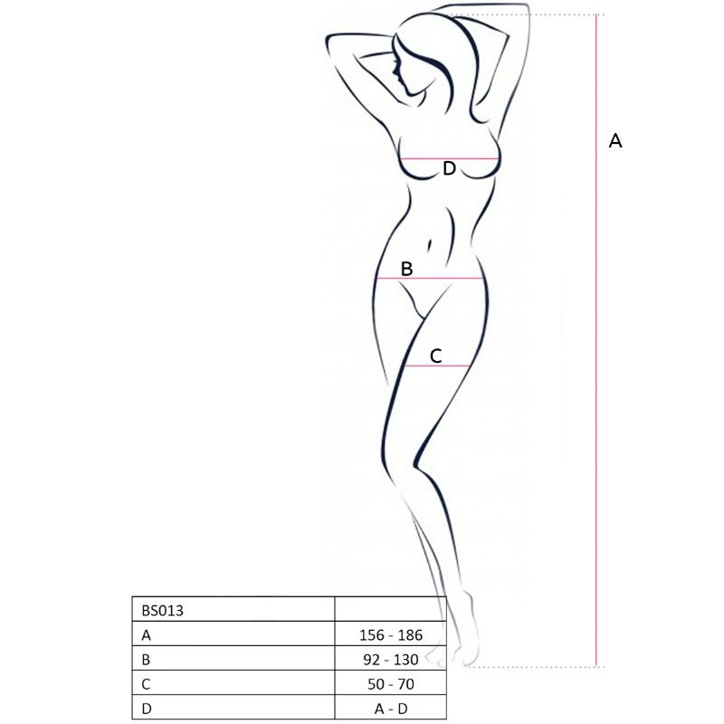 Passion - Netz-Body - Erotischer Einteiler mit Öffnung