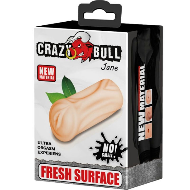Crazy Bull - Kompakter Masturbator mit engem Stimulationskanal
