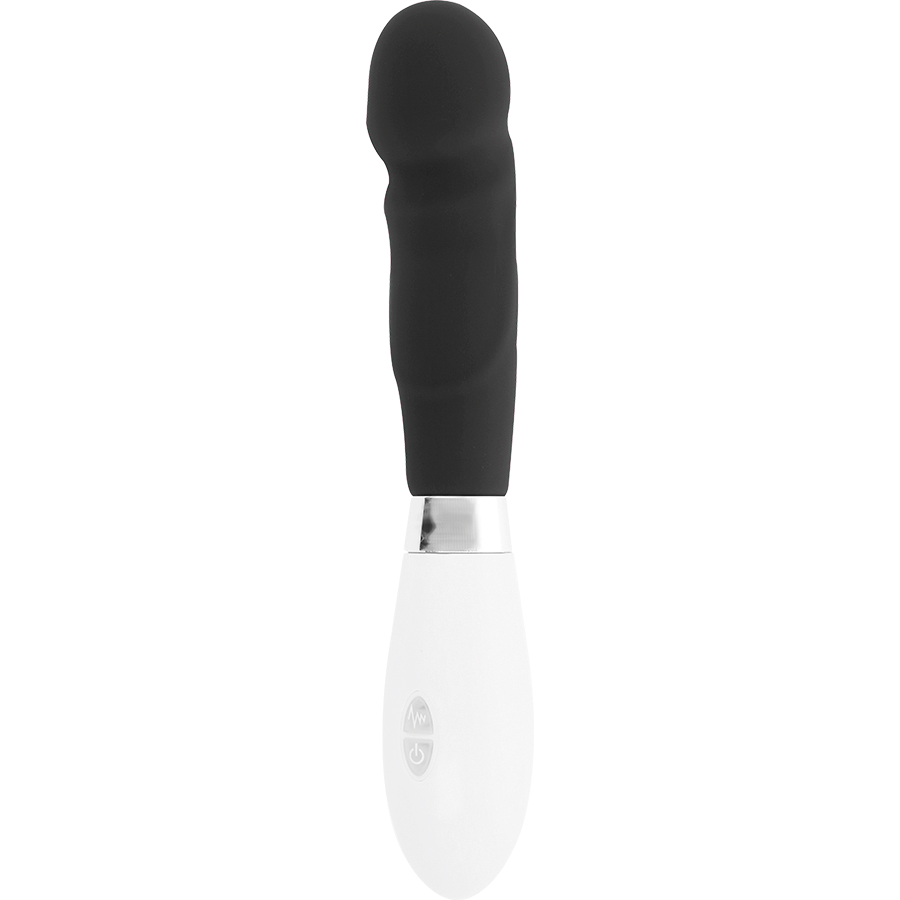 GLOSSY - Silikonvibrator mit abgerundeter Spitze
