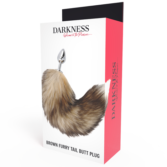 Darkness - Analplug mit Schwanz für Stimulation