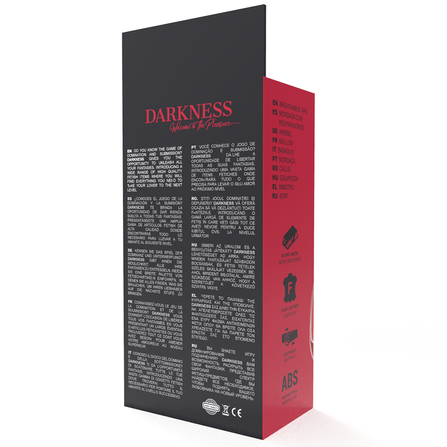 Darkness - Atmungsaktiver Knebel