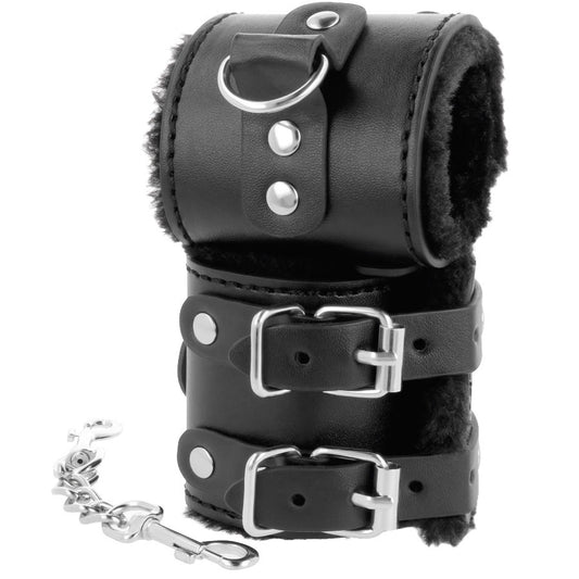 Darkness - Verstellbare Leder-Knöchel-Handschellen