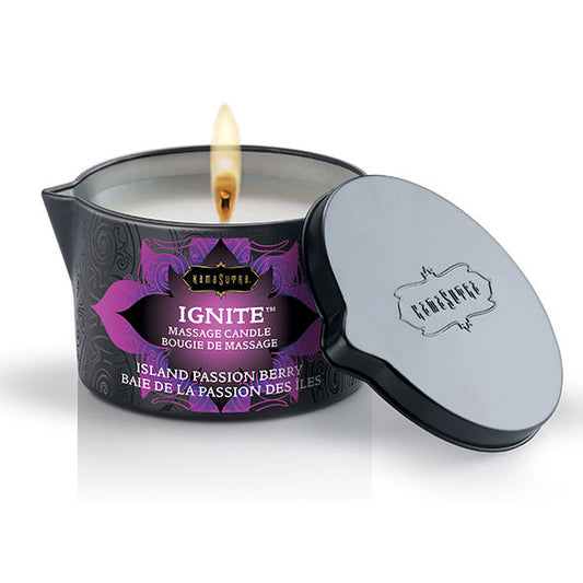 Kamasutra Cosmetics - Passionsfrucht Massagekerze