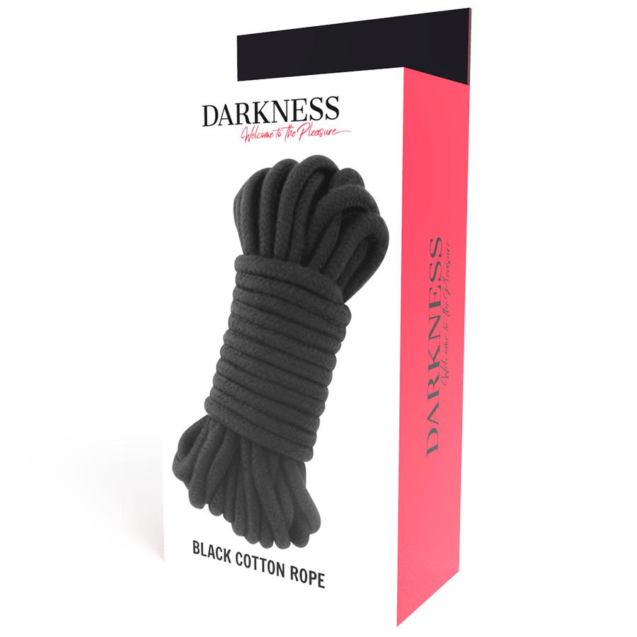 Darkness - Baumwollseil - Bondage Seil für Fesselspiele
