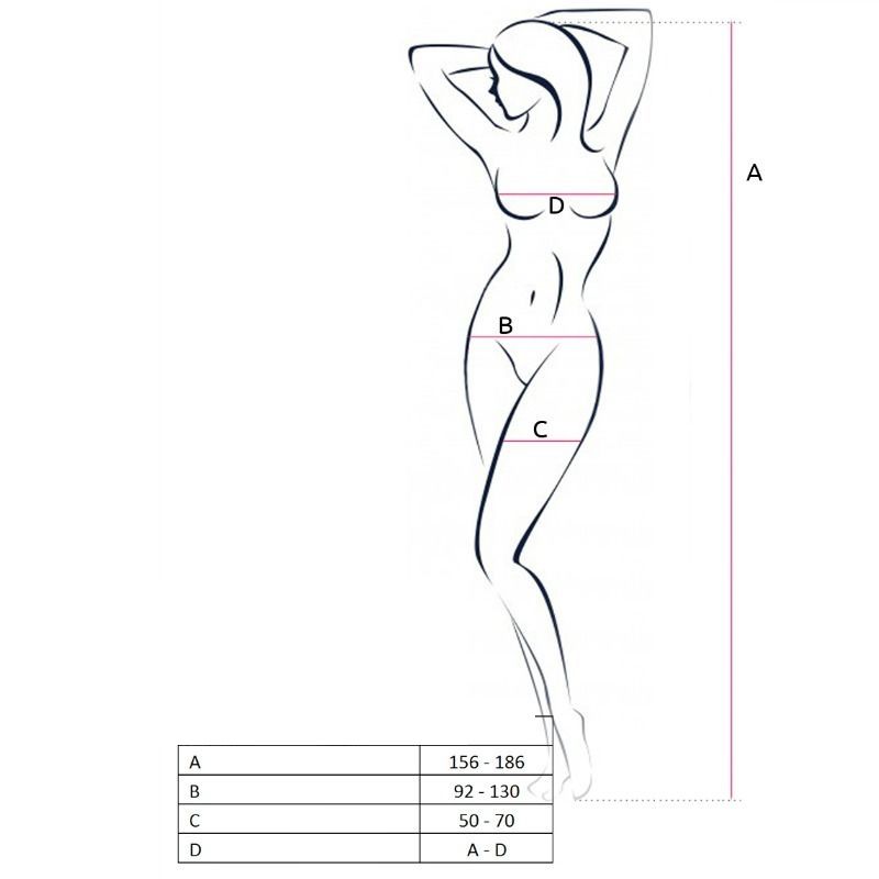 Passion - Netz-Body mit offener Schrittpartie
