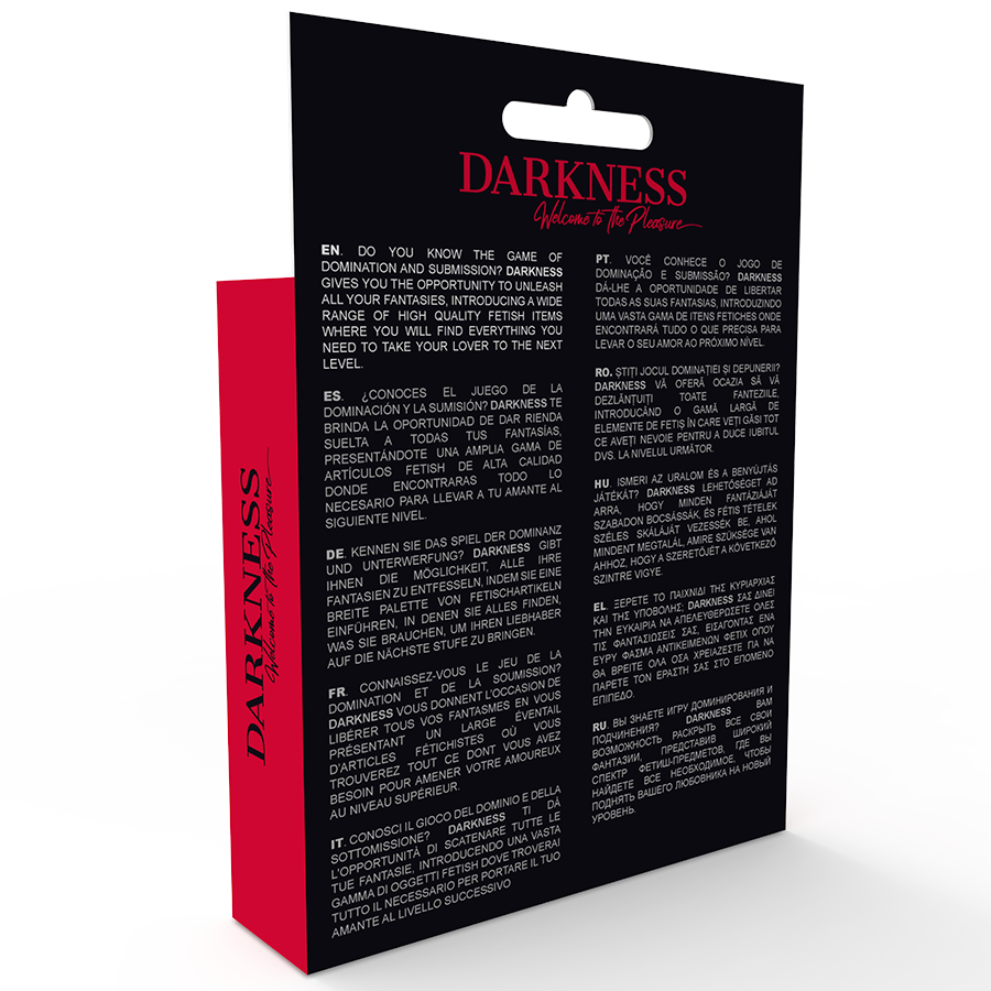 Darkness - Strap-On Harness – Hohles Geschirr für Dildos