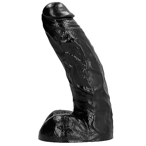 All Black - Dunkler realistischer Dildo