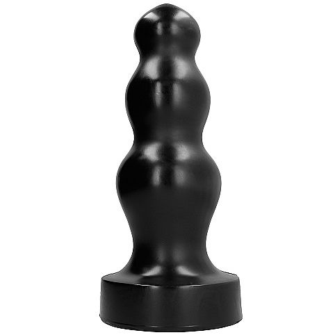 All Black - Großer Analplug mit wechselnder Form