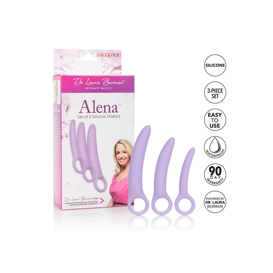 Calexotics - Vaginaldilatatoren - Silikon-Set zur sanften Dehnung