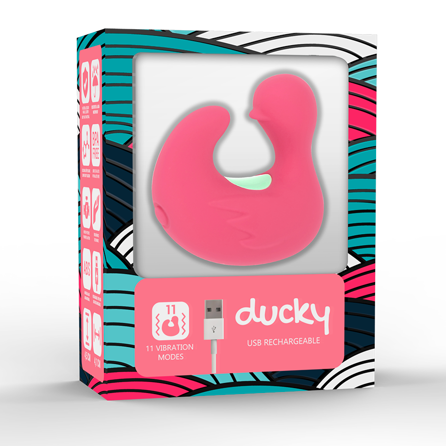 Happy Loky - Duckymania - Aufladbarer Silikonstimulatorfinger