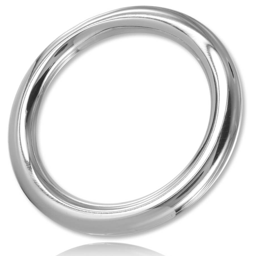 Metal Hard - Runder Penisring mit Metalldraht C-Ring