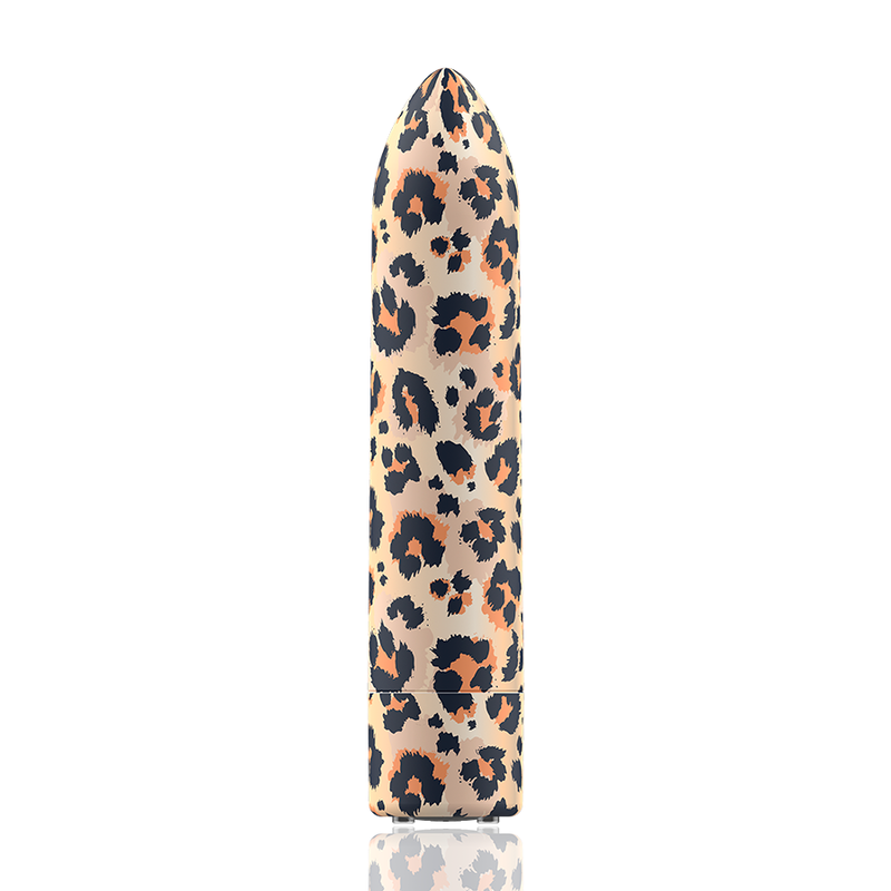 Custom Bullets - Leopard - Mini-Vibrator mit Magnetladung