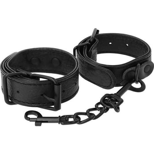 Darkness - Handschellen - Schlanke Manschetten mit Schnalle