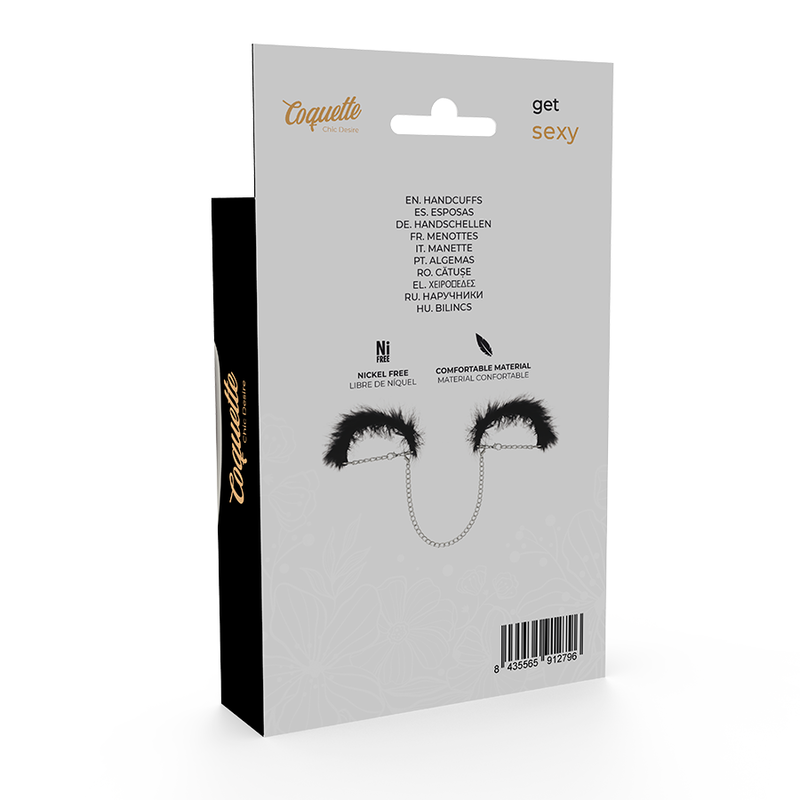 Coquette - Handschellen - Elegantes Fesselaccessoire aus Metall