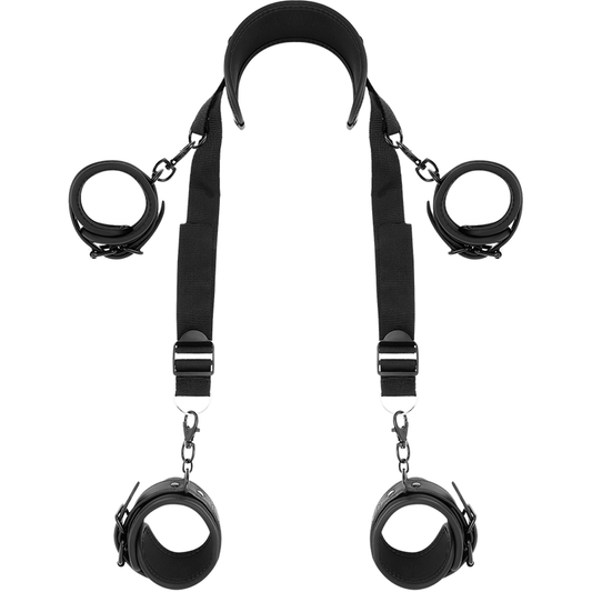 Fetish Submissive - Fuß- und Handfessel mit Neopren-Futter