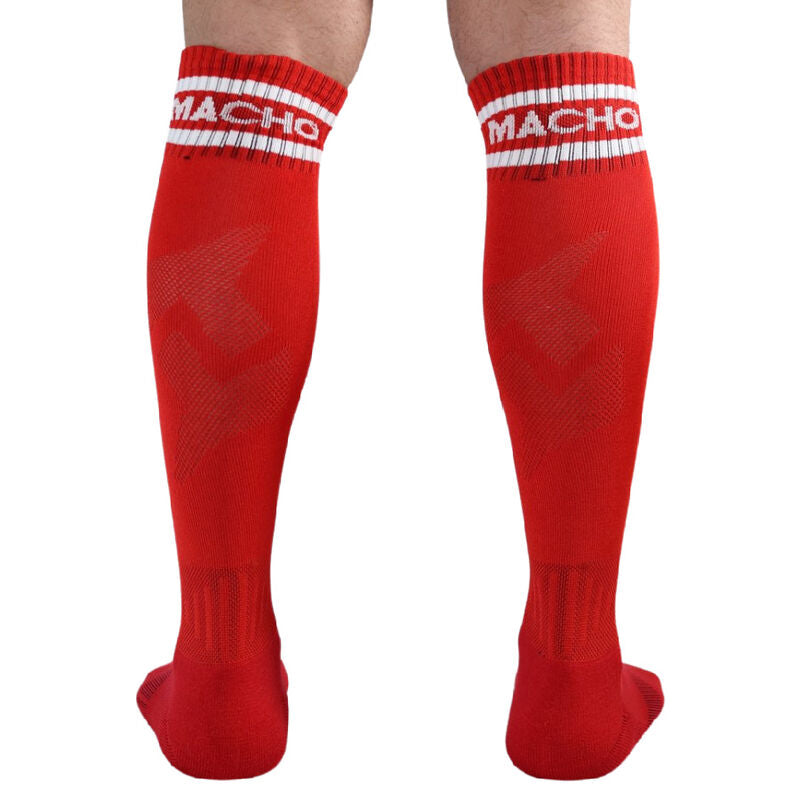 MacHo Underwear - Lange Socken im Fußballstil