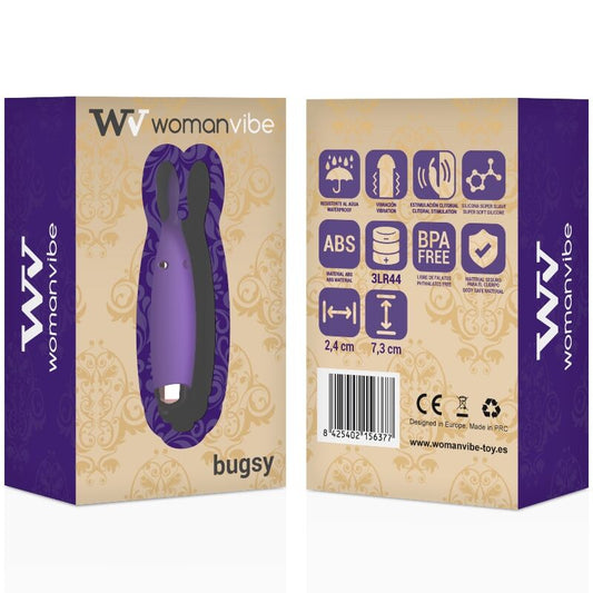 Womanvibe - Womanvibe - Bugsy Silicone Stimulator