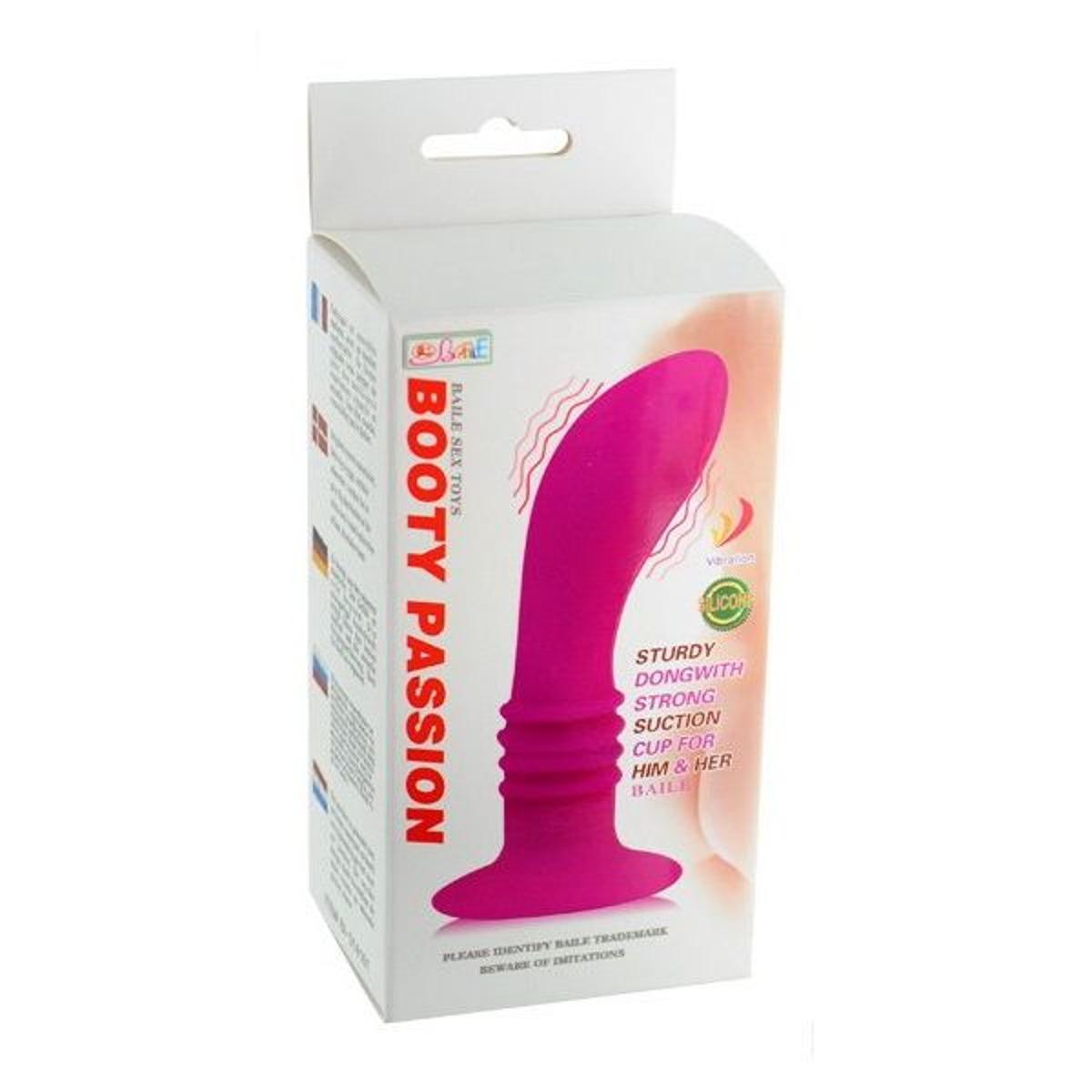 Analplug "Booty Passion" mit Saugfuß und Vibration OH MY! FANTASY