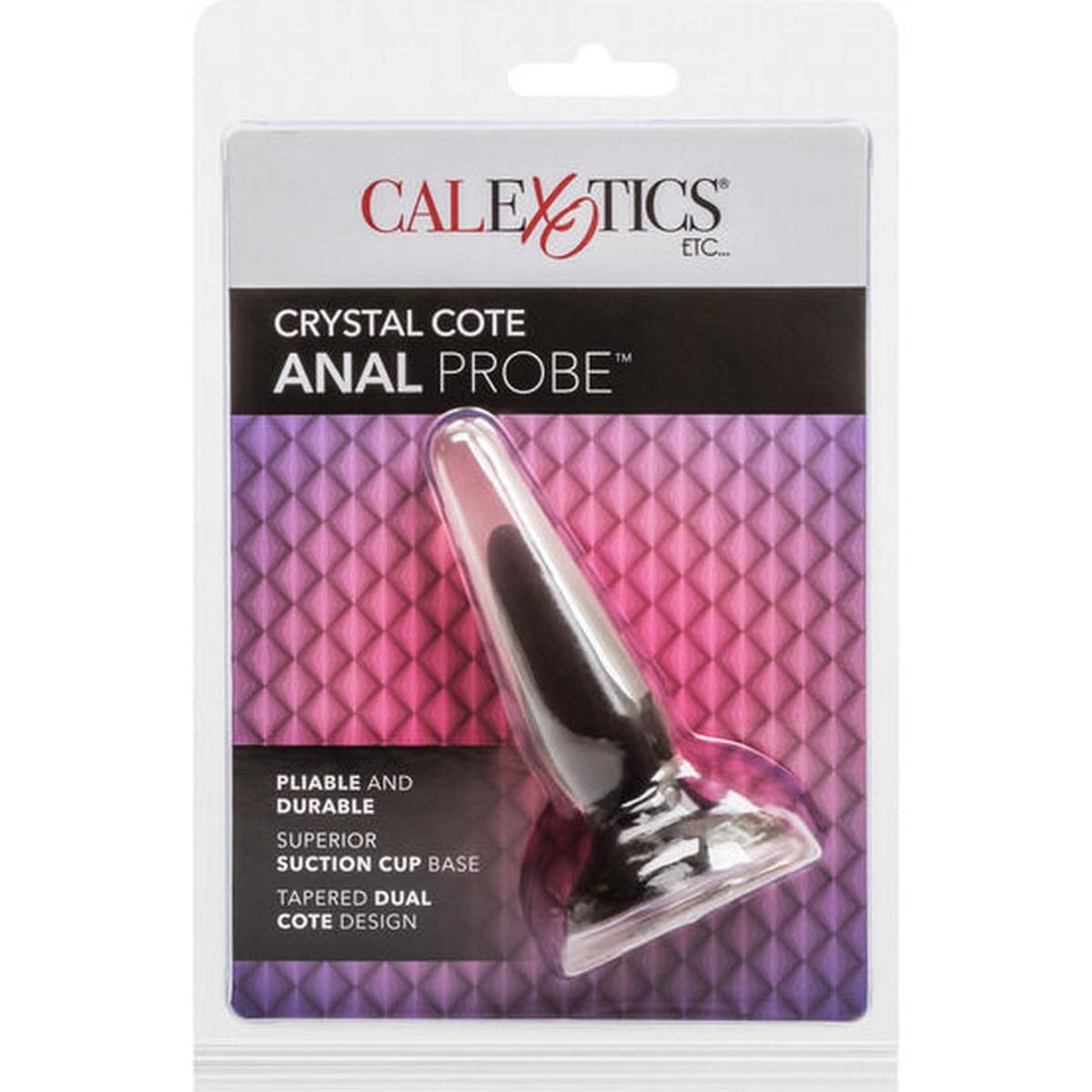 Analplug "Crystal Cote: Anal Probe" mit Saugnapf in Doppeloptik OH MY! FANTASY