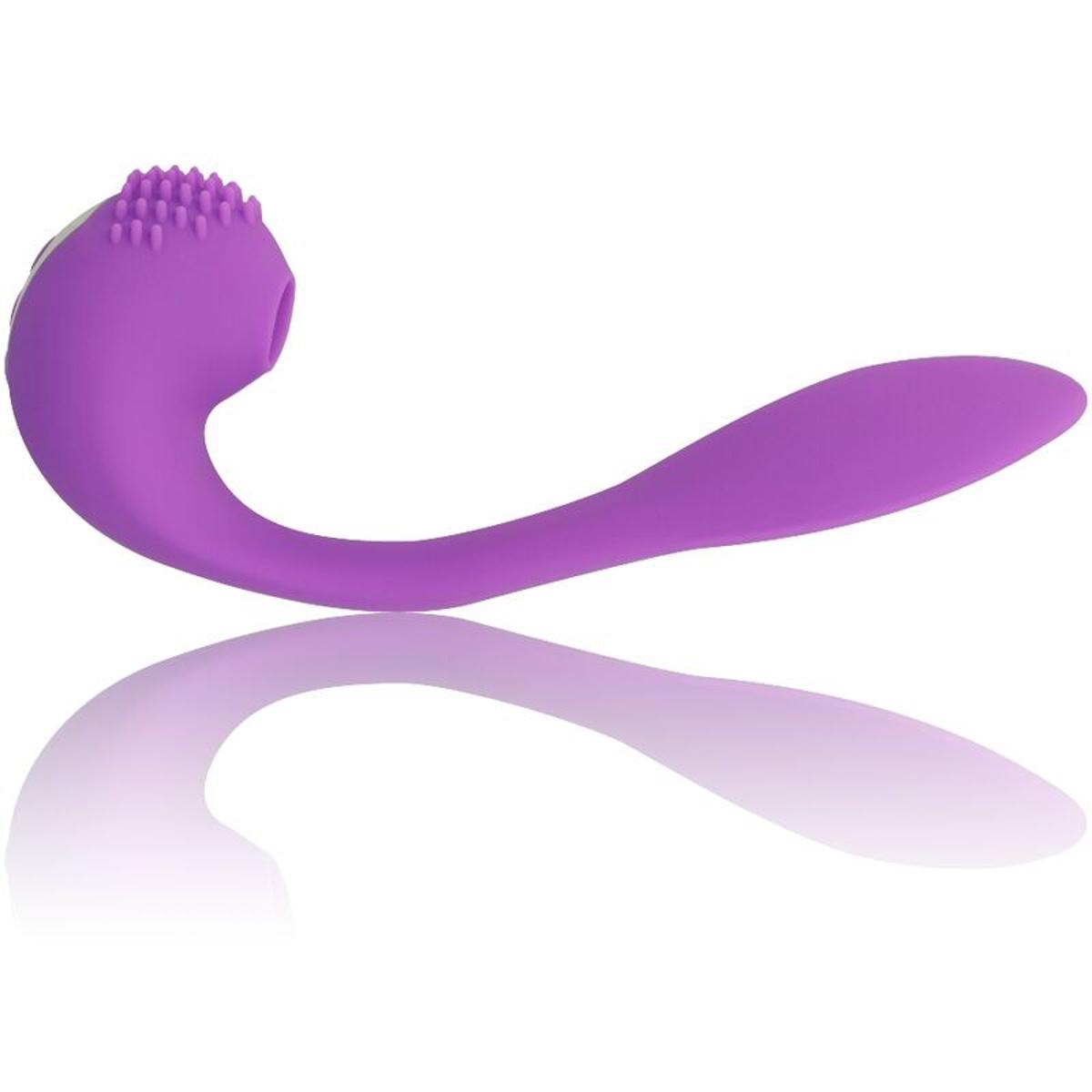 G-Punkt Vibrator "Clit and G-Spot Vibe" mit Druckwellenfunktion - OH MY! FANTASY
