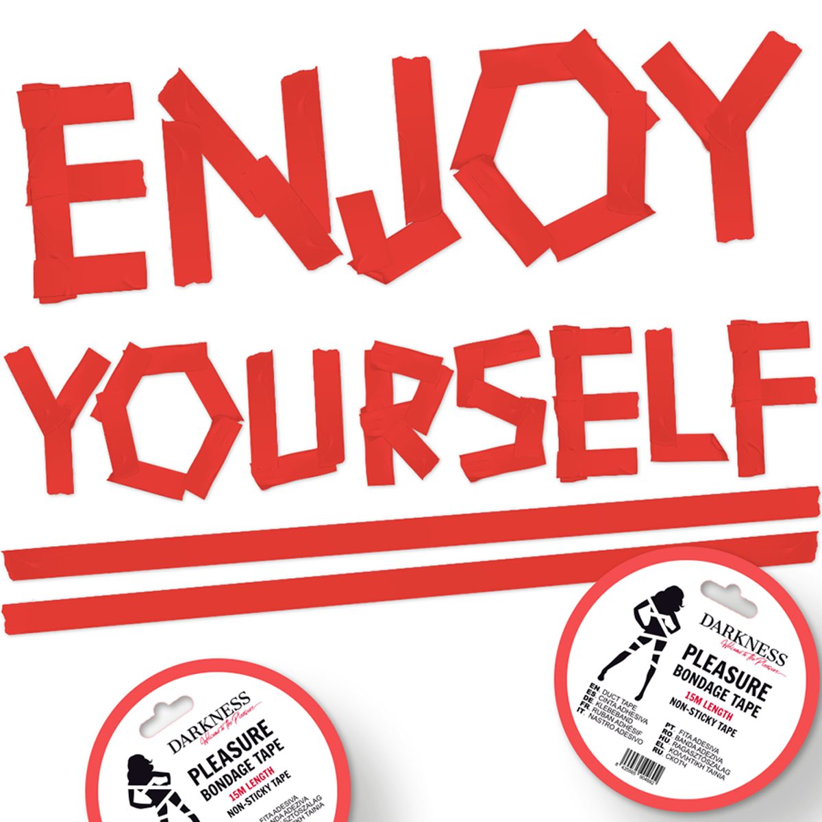 Bondage Tape "Non-sticky Tape", 15 Meter - OH MY! FANTASY